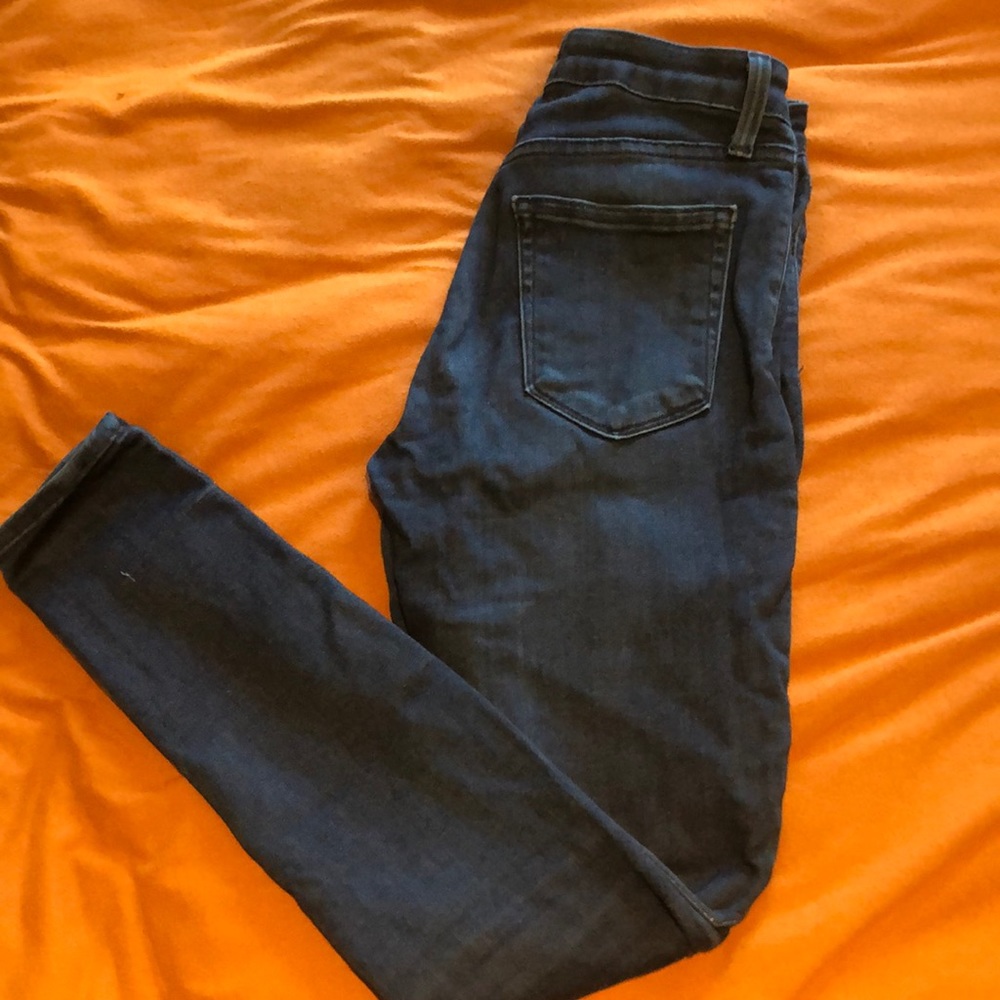 Just Black Denim Waisted Skinny Jeans